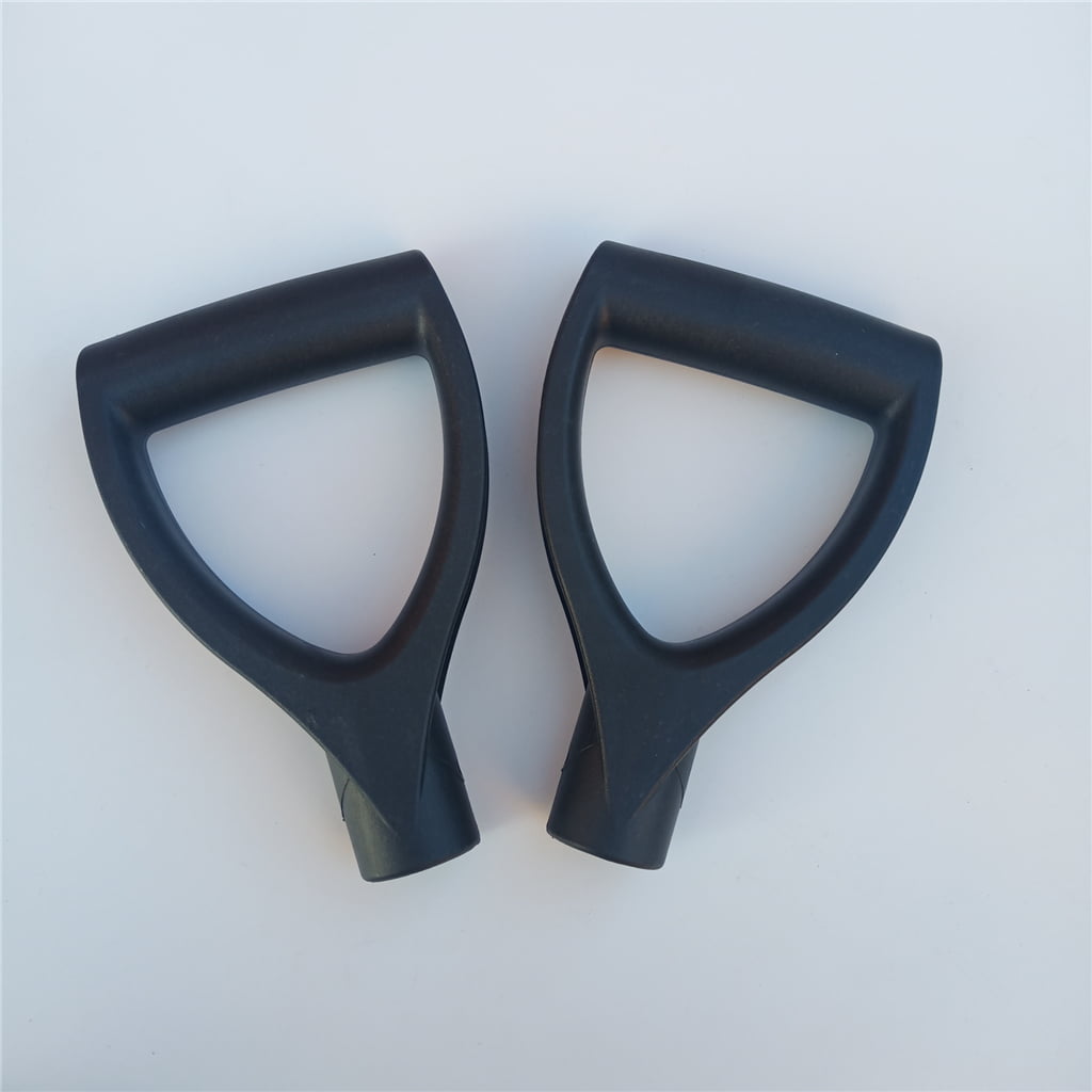B Blesiya 2 X Plastic D Grip Handle Replacement Snow Shovel D Grip Handle for Spades/Forks 