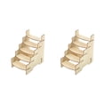 thumbnail image 2 of Wosthever Modelo de organizador de almacenamiento de pintura, artesanía de madera, herramientas multicapa simples, contenedor de , soporte de Type4 NO4, 2 of 6