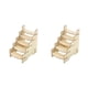 thumbnail image 3 of Monstrate Modelo de organizador de almacenamiento de pintura, estante de escritorio de madera, estantes de sujeción simples multicapa para organización Type4 NO4 Monstrate CBP204865, 3 of 6