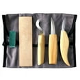 thumbnail image 2 of Wood Carving Set Knife Sharp-edged Wood Gouge Chisels DIY Cutter Woodworking Carving Tools (5PCS), 2 of 6