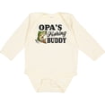 thumbnail image 3 of Inktastic Opa's Fishing Buddy Boys Long Sleeve Baby Bodysuit, 3 of 5