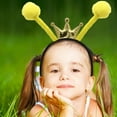 thumbnail image 5 of Happini ABee Festival Small Small Animals Antennae Headwear Hair Band Performance Props Cape Coat Unisex Cloak Angle for Little Girls Booster Cape with Hoodie Hooded Cape for Adults Brazing Goggles, 5 of 5