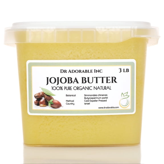 Dr Adorable - 3 lb - Jojoba Butter - Organic 100% Pure Raw