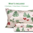 thumbnail image 6 of Gogreen 4PC Deep Pocket Full Sheet Set Fit 16", Breathable Microfiber Super Soft Full Size Sheet Set, Luxury Hotel Style Home Decor Full Bed Sheet Set, Gift for Women, Men, 6 of 8