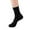 Black, variant on HNMKIU Winter Thermal Socks for Men and Women Extreme Cold Weather Insulated Footwear Indoor Outdoor Skiing Hiking Black,One Size