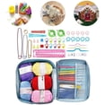 thumbnail image 5 of 67 PCS Crochet Cover with Case, Ergonomic Crochet Kit Includes 5 rolls of yarn, Knitting Needles & More Ideal Beginner Kit, 5 of 7