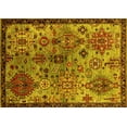 thumbnail image 1 of Ahgly Company Indoor Rectangle Oriental Yellow Industrial Area Rugs, 3' x 5', 1 of 4