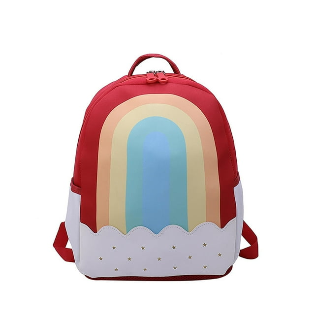Kids Backpack For School Boys Girls Durable Lightweight Bookbag Cute Animal Print Comfortable Straps Daily Use Travel Rucksack