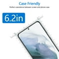 thumbnail image 4 of [2 Pack] Cnarery Samsung Galaxy S21 Screen Protector 6.1 Inch, 9H Tempered Glass Film, Fingerprint Unlock, Bubble Free, Scratch Resistant, Full Coverage, 4 of 6
