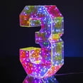 thumbnail image 1 of TIMIFIS Valentines Day Lights Valentine's Day 100 Lamp Beads LED Luminous Alphabet Numbers Decorative Lights Holiday Decorative Lights Wedding Birthday Party —Spring, 1 of 3