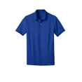 thumbnail image 5 of District Made Mens Stretch Pique Polo-3XL (Royal), 5 of 6