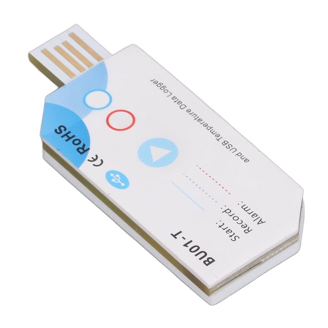Registrador De Datos De Temperatura, Registrador De Informes PDF De Temperatura Alta Precisión -30 Grados Celsius -70 Grados Celsius Conector USB De Un Uso Para