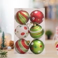 thumbnail image 3 of 6 adornos para árbol de Navidad reutilizables para festivales, fiestas y cumpleaños. Estilo B, 3 of 6