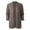 Khaki Tops for Men, variant on IYTR Men's Long Sleeve Solid Color Open Front Ribbed Knitted Cardigan Sweater with Pockets
