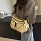 thumbnail image 4 of Bolso Bandolera Informal Hombro Sencillo Lona para Mujer Exteriores, 4 of 9