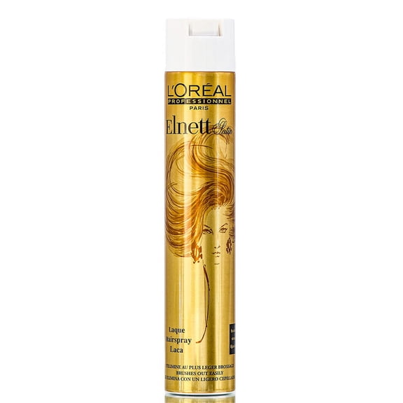 L'oreal Elnett Satin Strong Hold Hairspray - 16.9 oz