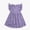 A-Purple114, variant on Bobifish Big Girls Dresses Crew Neck Ruffle Cap Sleeve Lace Pom Pom Ruffled Smocked A-Line Dresses Party Dresses