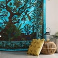 thumbnail image 3 of Popular Handicrafts Tapestry Wall Hanging Tree of Life Hippie Mandala Bohemian Hippy Kaleidoscopic Intricate Floral Design Indian Tapestries Bedspread, 3 of 8