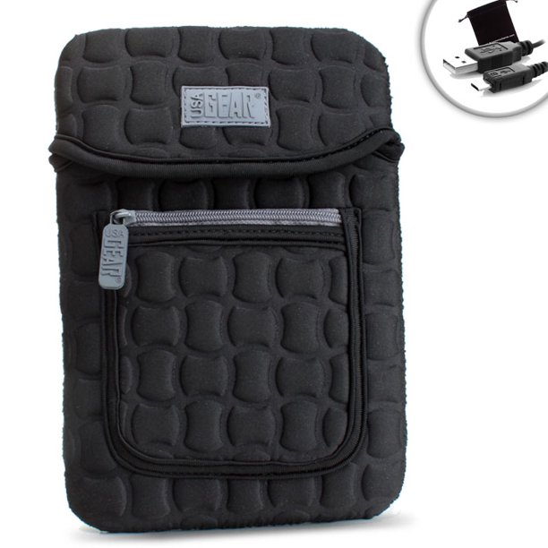 FlexARMOR X Neoprene Tablet Sleeve Case By USA GEAR with Carrying