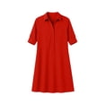 thumbnail image 4 of Gytharion Women's Casual Dresses Solid Color Lapel Buttoned A-Line Shirt Dresses Long Sleeve Loose Dresses with Pockets, 4 of 4