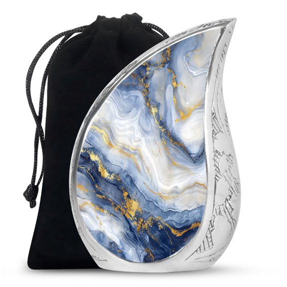 SUBSH Urn For Adult Woman - Large Ashes Urn - Funeral Cremation Urn For Ashes - Cremation Urns Large - Urns For Human Ashes Adult Man