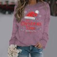 thumbnail image 2 of WEAIXIMIUNG Sweat-Shirt d'Hiver à Imprimé Floral pour Femmes Manches Longues Haut de Noël, 2 of 4