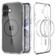 thumbnail image 1 of Funda Spigen Ultra Hybrid MagFit para iPhone 17, transparente, 1 of 8