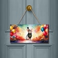 thumbnail image 2 of Hello 2025 Sphynx Celebrates Happy New Year Firework Balloon Landscape Wood Sign Cat Lover Kitten Owner Gifts Idea Hanging Wall Home Decor - 02024, 2 of 5