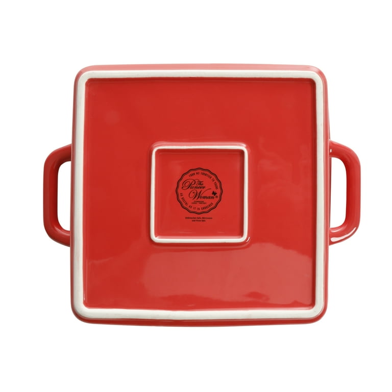 The Pioneer Woman Mazie 8 x 8-inch Square Baking Ceramic Bakers