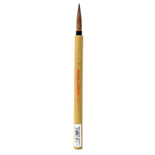 Pincel Winsor & Newton Serie 150 Bambú Mango Corto Redondo 8