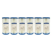 SPC-45-1020 Whole House Sediment Pleated Water Filter, Washable and Reusable, 4.5" x 10" - 20 micron (6 Pack)