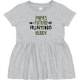 thumbnail image 3 of Inktastic Papas Future Hunting Buddy Girls Baby Dress, 3 of 5