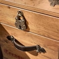 thumbnail image 5 of Cilek Kids Room Pirate Wood Nightstand with 2 Drawers in Dark Brown, 5 of 6