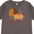 thumbnail image 4 of Inktastic Dachshund Hot Dog Funny Boys or Girls Long Sleeve Toddler T-Shirt, 4 of 5