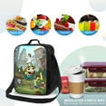 thumbnail image 5 of Big City Greens 3D Cartoon Lunch Bag for Women/Men, Reusable Lunch Box for Office Work School Picnic Beach, Insulated Tote Bag with Adjustable Shoulder Strap, 5 of 8