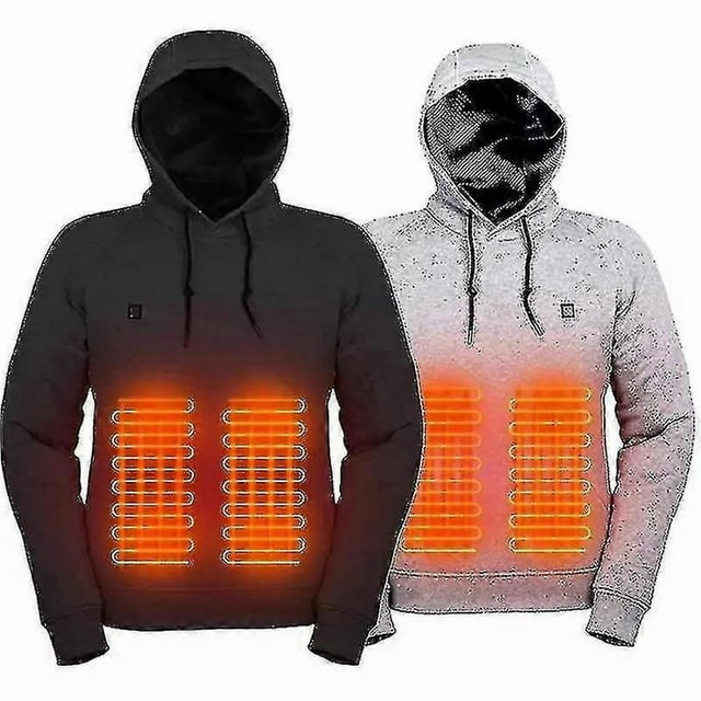 Heated Hoodies,usb Electric Heating Lightweight Hooded Sweatshirts Jacket