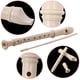 thumbnail image 3 of SANNIX Paquete de 4 instrumentos grabadores, grabador soprano estilo alemán de 8 agujeros para principiantes, grabador con varilla de limpieza, instrumento de música para estudiantes escolares (marfil, 3 of 3