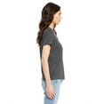 thumbnail image 3 of The Bella + Canvas Ladies Relaxed Jersey Short Sleeve T-Shirt - ASPHALT - M, 3 of 4