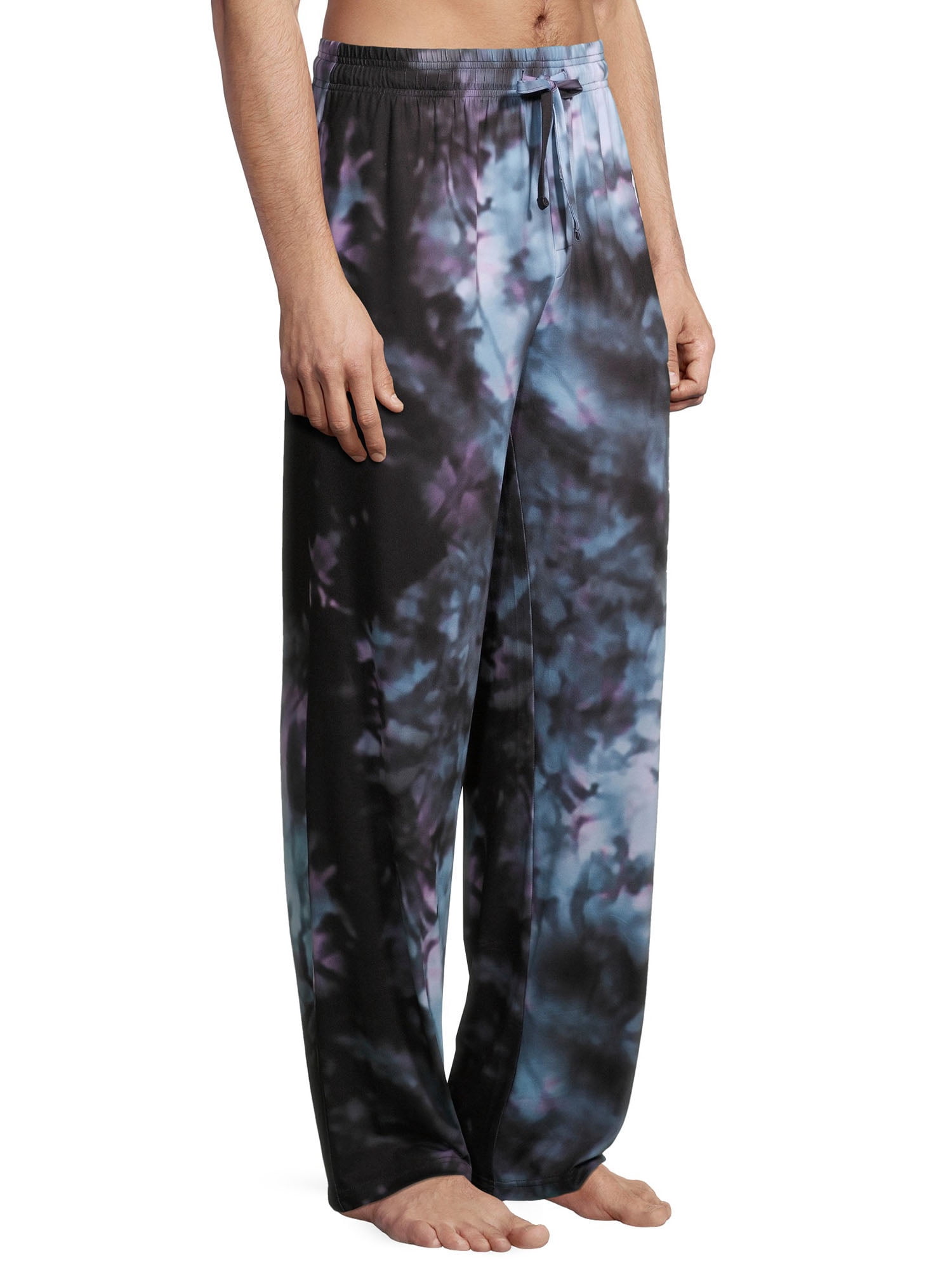 Marvel Venom Graphic Print Polyester/Spandex Men's Joggers in Black Cloud Wash, Sizes S-2XL