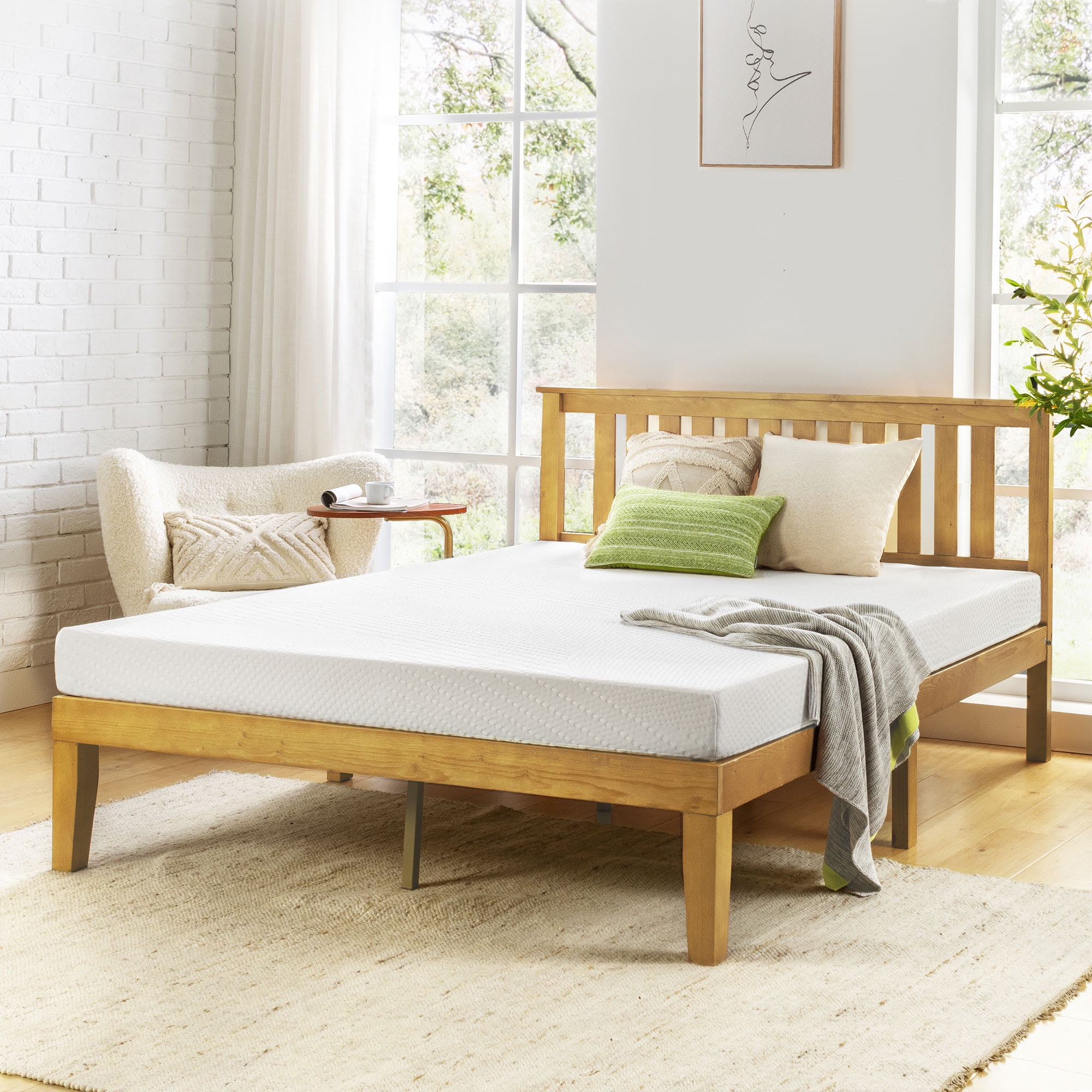 5" Green Tea Memory foam Mattress