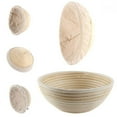 thumbnail image 4 of EIMELI  Oval Long Banneton Brotform Bread Proofing Proving Rattan Basket Bread New, 4 of 9