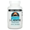 L-Carnitine, 250 mg, 120 Capsules, Source Naturals