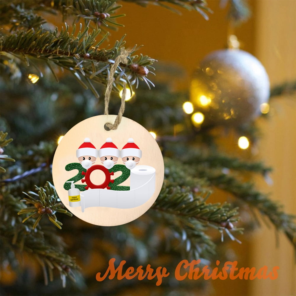 Details about   Christmas Wooden Ornament Decoration For Home Christmas Tree Decorations 2020 