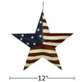 thumbnail image 4 of Metal American Flag Barn Star Decor Patriotic Mounted 3D Wall Art July of 4th Decoration, 4 of 6