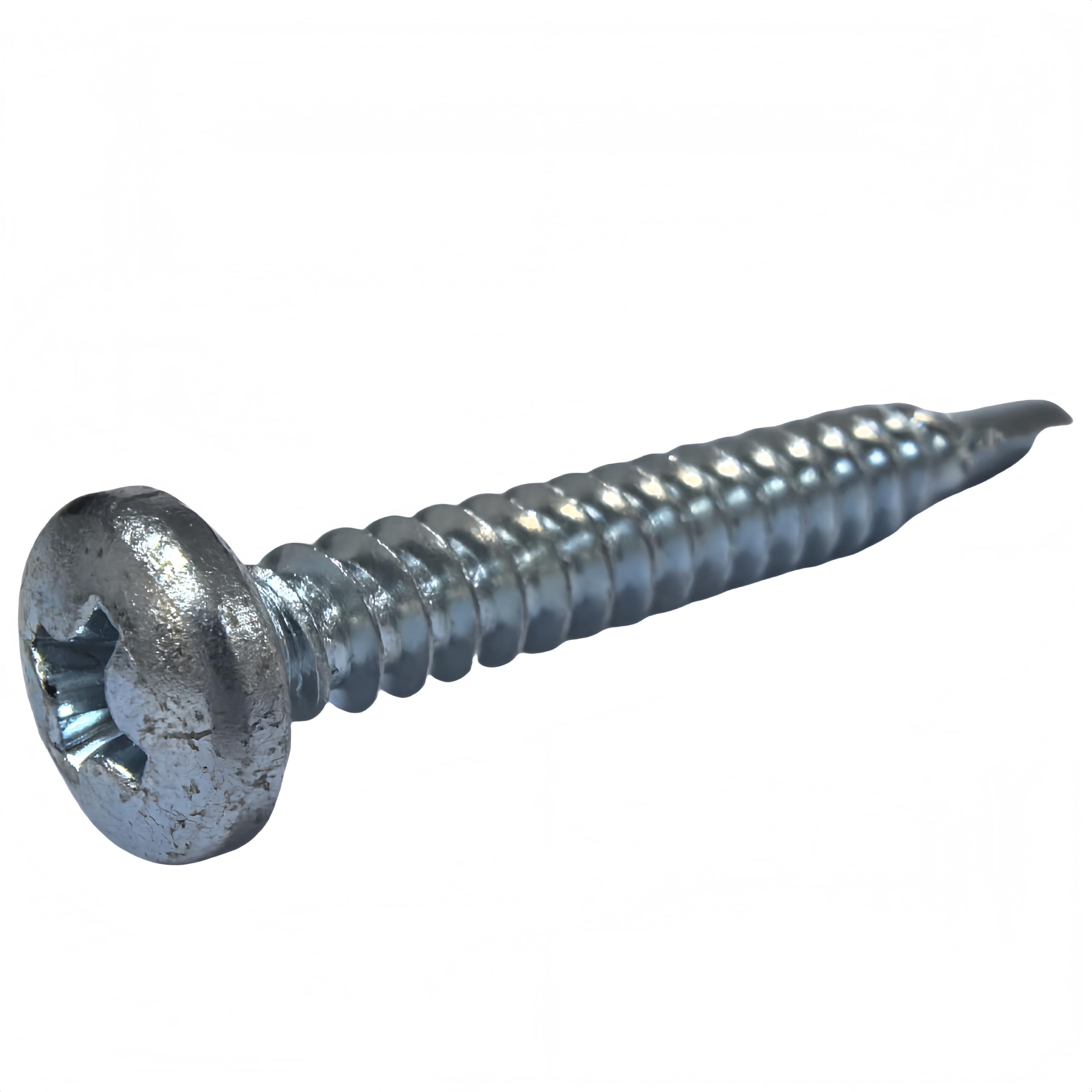 #8 Self-Drilling Drywall Anchors with Zinc-Plated Screws-10 Pack