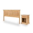 thumbnail image 3 of Homestyles 5504-6015 Manoir King Size Tête de Lit et Table de Chevet & 44; Brun, 3 of 7