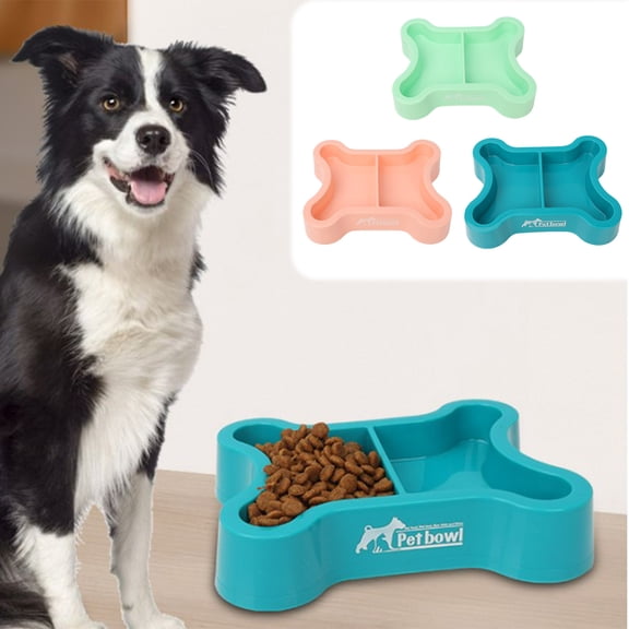 FEOLGEHLY Portable Dog Water Bowl, Plastic Small Dog Puppy Cat Food and Water Bowls for Cats and Puppy Pet Supplies, Outdoor Travel Dish, Pink