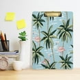 thumbnail image 5 of Coolnut Acrylic Clipboards with Low Profile Clip, A4 Standard Size 9" x 12.5" File Holder for Writing Drawin, Clip Boards for Nurses Doctors Offices, Hawaii Flamingo Gifts, 5 of 7