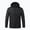 Black, variant on HAPIMO Sales Unsex Hooded Heated Cotton Jacket Rechargeable Three Control Eleven Heating Plnels Fall Winter Zipper Pocket Top Black L