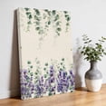 thumbnail image 2 of Eucalyptus Leaves Lavender Canvas Wall Art for Living Room, Watercolor Plants Vintage Wall Decor Framed Artwork Pictures Ready to Hang for Bedroom Office Home Decor, 2 of 9